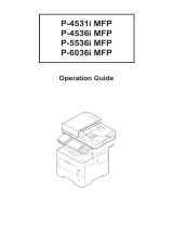 TA Triumph-Adler P-6036i MFP Owner's manual