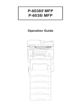 Utax P-6038if MFP Owner's manual