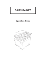 TA Triumph-Adler P-C2155w MFP Owner's manual