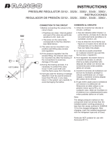 Robertshaw 3000 Series Refrigeration Regulators User manual