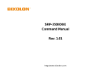 BIXOLON SRP-350III Command Manual