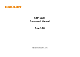 BIXOLON STP-103III Command Manual