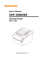 BIXOLON SRP-350IIOBE User manual