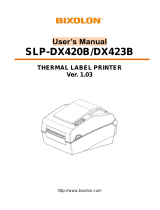 BIXOLON SLP-DX420 User manual