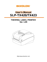 BIXOLON SLP-TX420 User manual