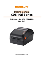 BIXOLON XD5-40d User manual