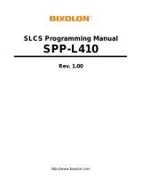 BIXOLON SPP-L410 User manual