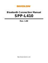 BIXOLON SPP-L410 Connection Manual