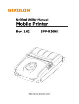BIXOLON SPP-R200III User manual