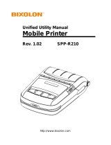 BIXOLON SPP-R210 User manual