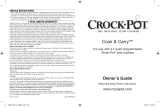 CrockPot SCCPVL605-B Owner's manual