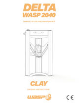 Wasp Delta 2040 Clay User manual