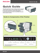 Ricoh Ri 100 Quick start guide