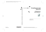 Ricoh Aficio 2020d Owner's manual