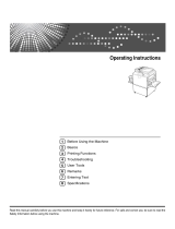 Ricoh HQ9000 Operating instructions