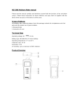Technoline Model User manual