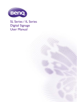 BenQ SL460 User manual