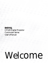 BenQ CP120 User manual