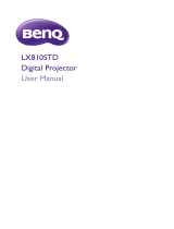BenQ LX810STD User manual