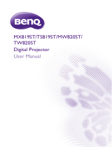 BenQ MX819ST User manual
