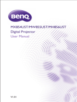 BenQ MH856UST User manual