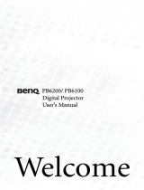 BenQ PB6100 User manual