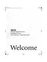 BenQ PB9200 - XGA LCD Projector User manual
