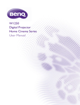 BenQ W1250 User manual