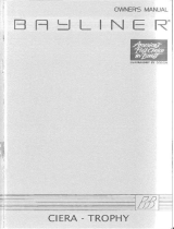 Bayliner 1987 Trophy Owner's manual