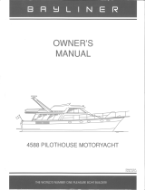 Bayliner 1990 4588 Pilothouse Motoryacht Owner's manual
