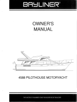 Bayliner 1991 4588 Pilothouse Motoryacht Owner's manual
