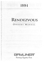 Bayliner 1994 Rendezvous Owner's manual