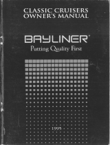 Bayliner 1995 Ciera Classic Owner's manual