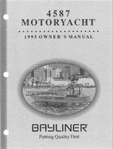 Bayliner 1995 4587 Motoryacht Owner's manual