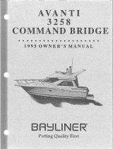 Bayliner 1995 3258 Avanti Owner's manual