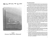 Bayliner 1996 Quantum Owner's manual