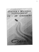 Bayliner 1999 Ciera 22-28 Owner's manual