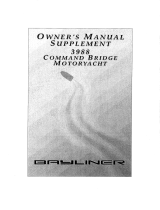 Bayliner 2000 3988 Command Bridge Owner's manual