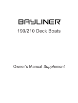 Bayliner 2014 210 Deck Boat Owner's manual
