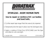 Duratrax Body Repair Tape User manual