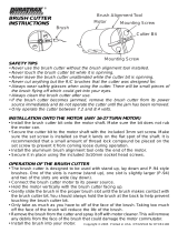 Duratrax Brush Cutter User manual