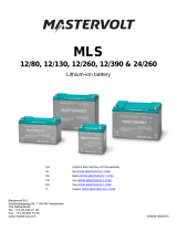 Mastervolt MLS 12/260 User manual