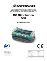 Mastervolt DC Distribution 500 User manual