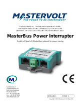 Mastervolt MasterBus Power Interrupter User manual