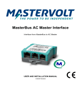 Mastervolt MasterBus AC Master Interface User manual