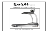 SportsArt T670E User manual