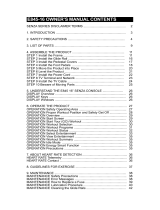 SportsArt E845-16 Owner's manual