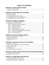 SportsArt T611 Owner's manual