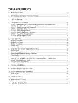 SportsArt T652 Owner's manual