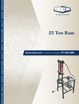Dixon 25 Ton Ram: Complete User manual